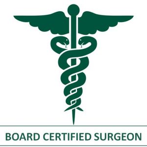 board certified surgeon